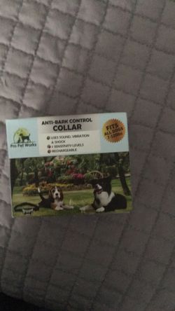 Anti bark collar