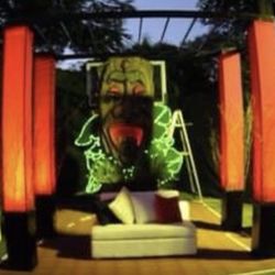 🔥 TIKI Mask Foam Sculpture (4' x 8') – Lights Up! Perfect for Parties 🔥