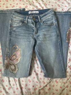 Flared Butterfly Jeans