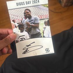 Stefon Diggs signature 