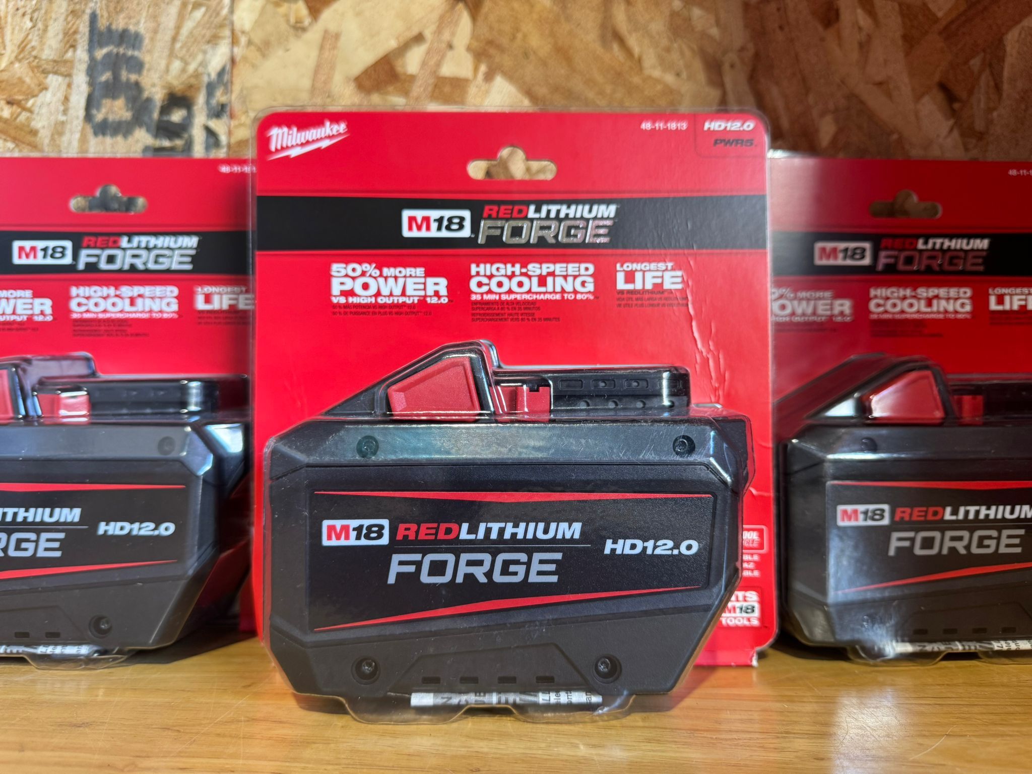 Milwaukee M18 18V Lithium-Ion REDLITHIUM FORGE HD 12.0 Ah Battery Pack