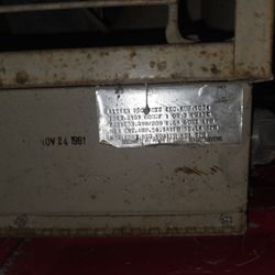 240 Volt Heater And Disconnect