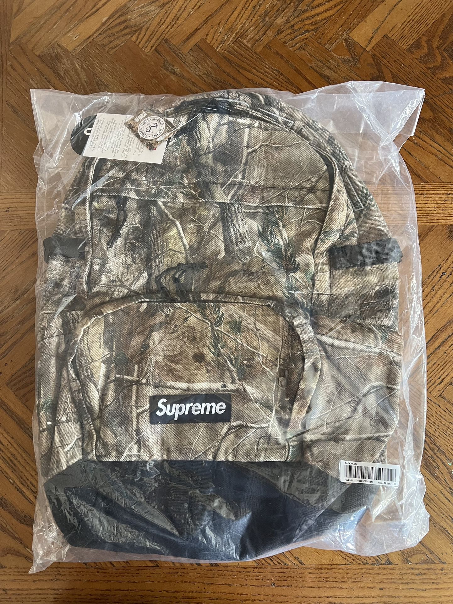 Supreme Denim Backpack Realtree AP Camo