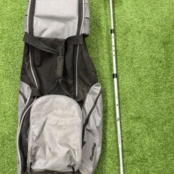 Bag Boy Golf Travel Cover w/ Wheels | Padded Top | Includes Stiff Arm 