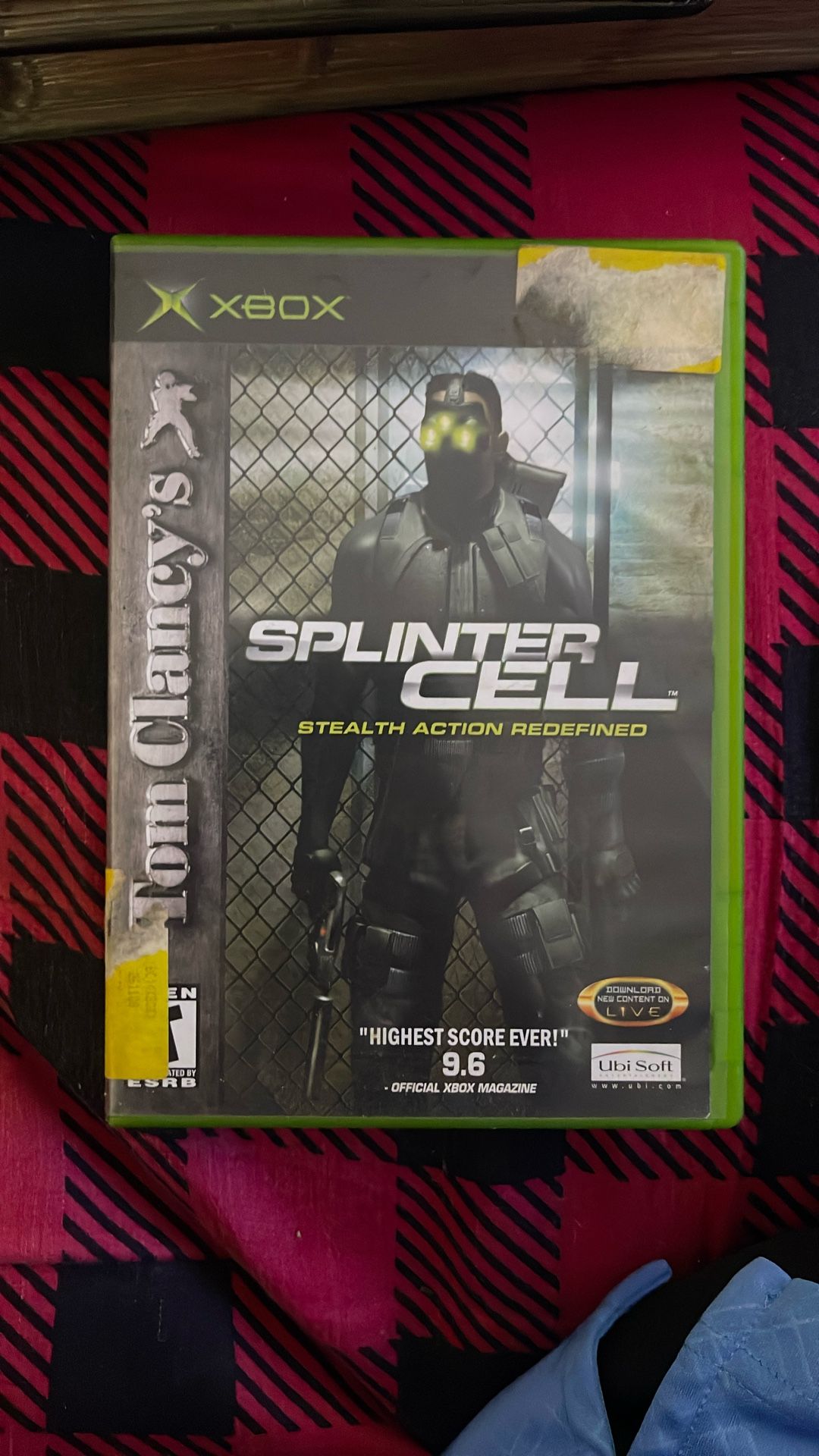 Spinter Cell Stealth Action Redefined Xbox