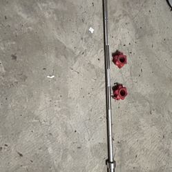 Barbell with Barbell Collars