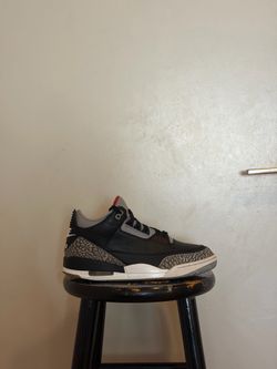 Jordan 3 Black Cement Size 9