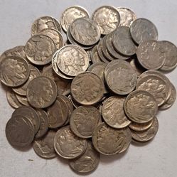 Buffalo Nickels Mixed 30s Full Dates