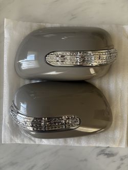 LED Side Mirror Covers with Turn Signal for Toyota Camry Corolla 2002-2006 Pair
