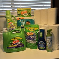 New Gain household essentials bundle