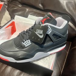 Size 13 Jordan Bred 4s Reimagined DS $325