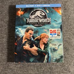 New Jurassic World Fallen Kingdom Blu-ray 