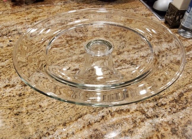 Glass Cake Plate