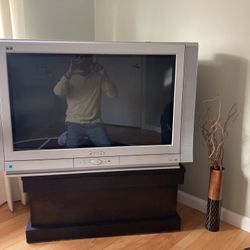 Older But Only Used For A Year Or Two When We Purchased A Wall Tv ,   The ITV Has A Beautiful  Picture  ,  It Is Quite Heavy , but A Gem Of A Picture 