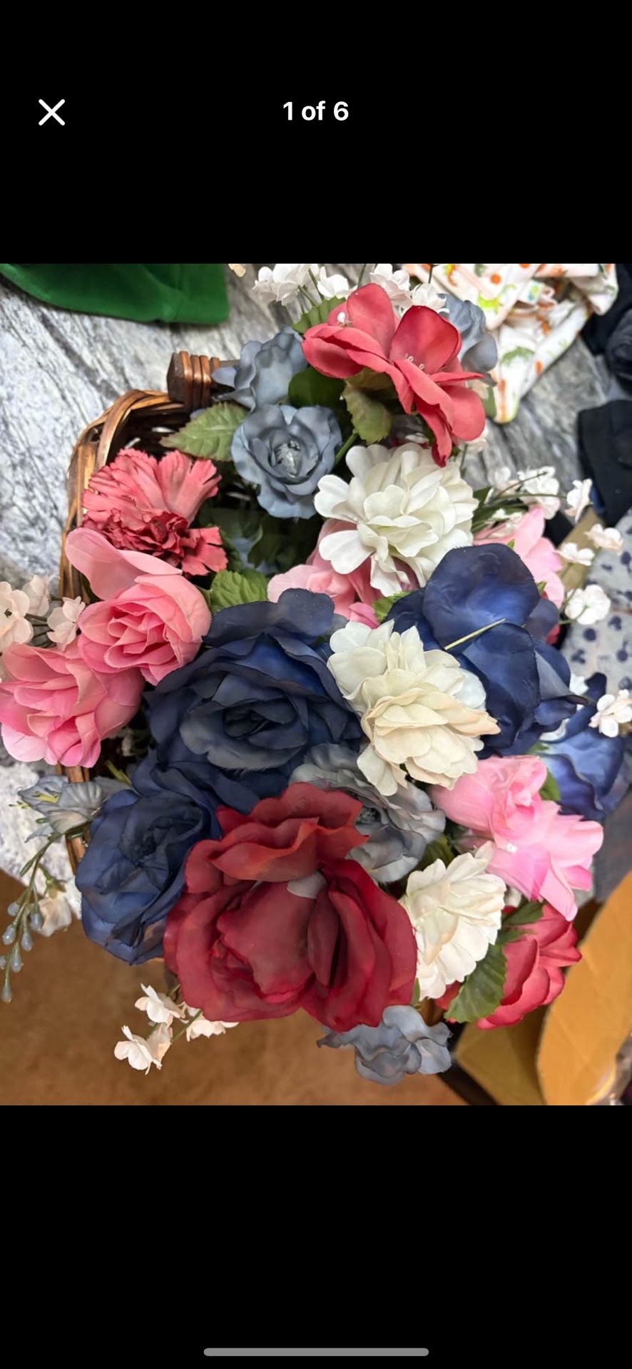 False Flower Arrangements
