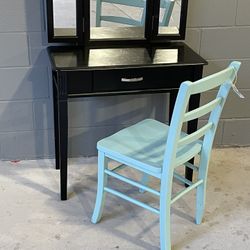 Black Vanity. Does Not Come With Chair.