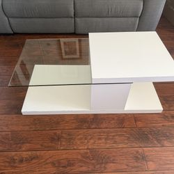 Rectangle Rotating Coffee Table