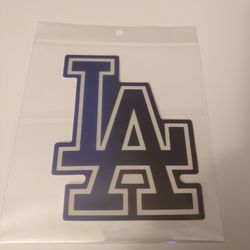 LA Dodgers Sticker 3D