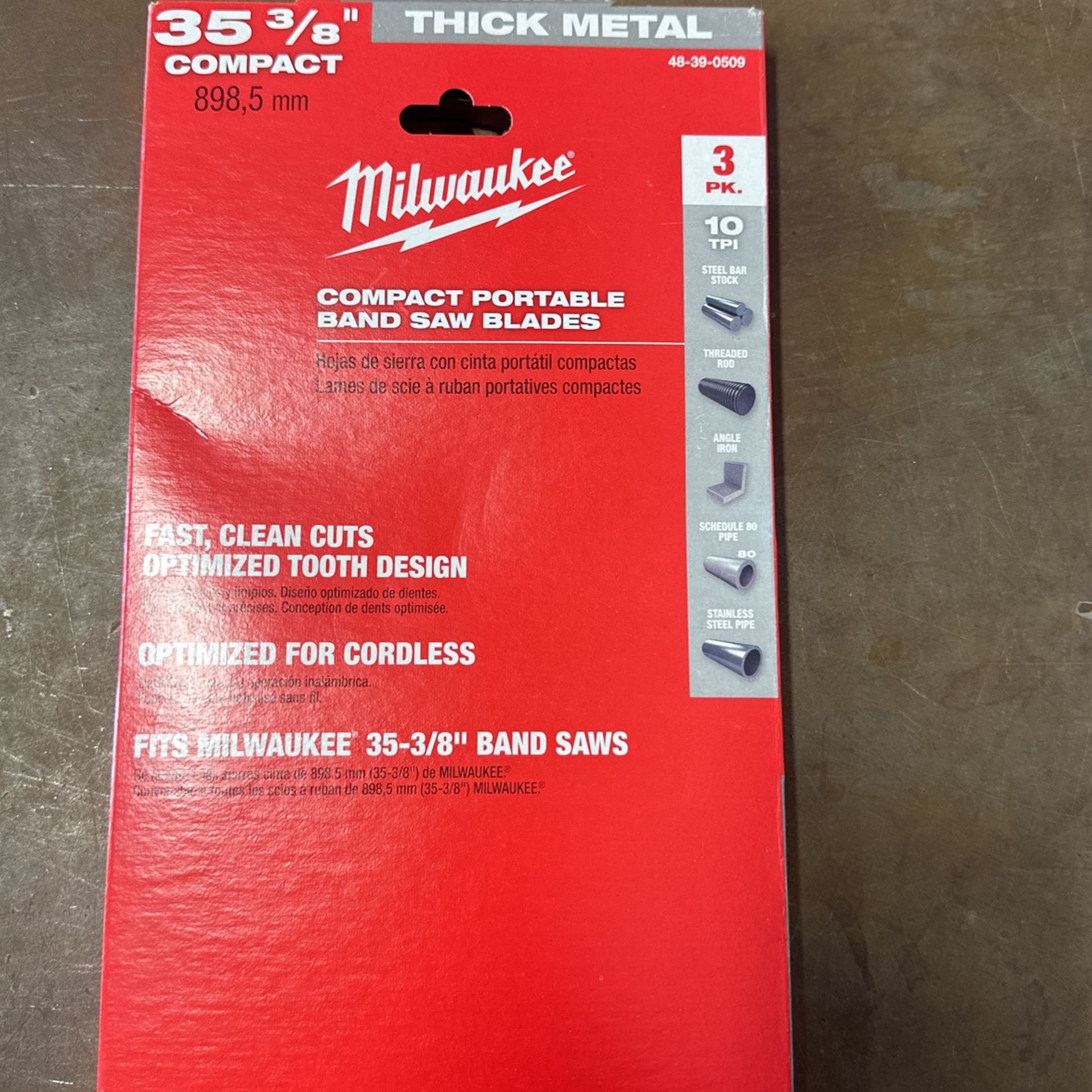 Milwaukee Bandsaw Blade