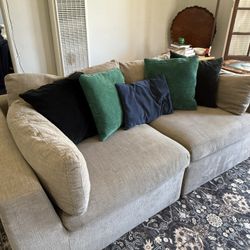 Grey Couch (with pillows)