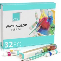 Watercolor paint set