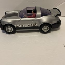 Buddy L Porsche 911 Silver Complete with Driver