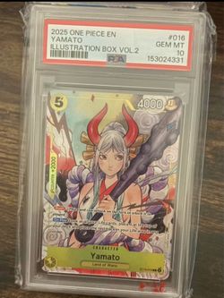 PSA 10 Yamato One Piece Card ST13-016