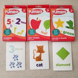 Plasyskool learning flashcards