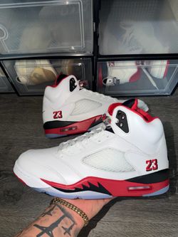 Jordan 5 fire red