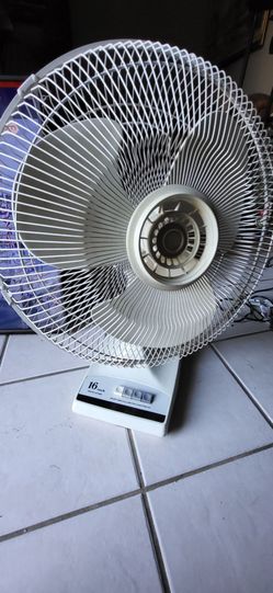 16 inch oscillating fan with 4 spead, SUPER POWERFUL!