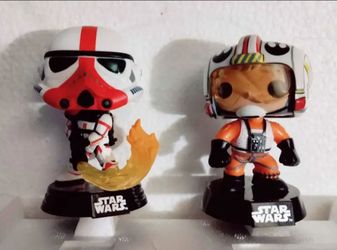 Two Star Wars Funko! Bobbleheads