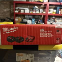 Milwaukee Drill Batteries & Charger