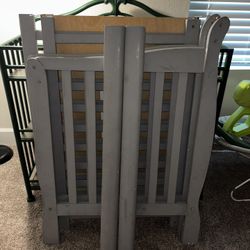 Gray Crib