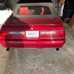 1989 Mustang Convertible 5.0 Automatic 