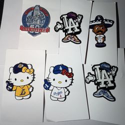 Dodgers Hat Pin And Clothes Pin 7 Each  Shipping Available 