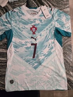 Portugal Cristiano Ronaldo Away Jersey player version Size S