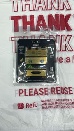 StyleCraft Gold Fade Blade & Cutter 