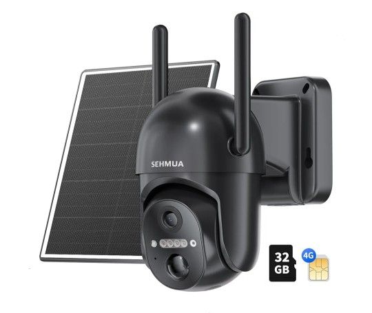 4G Solar Wireless Security Camera