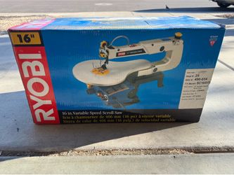 Ryobi 16" Variable Speed Scroll Saw - In Box (NEW)