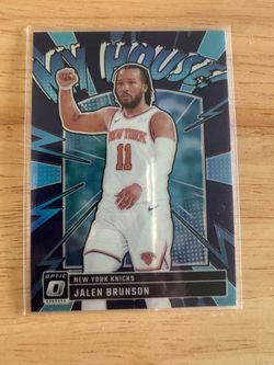 Panini 2024-25 Donruss Optic Jalen Brunson #12  My House! New York Knicks