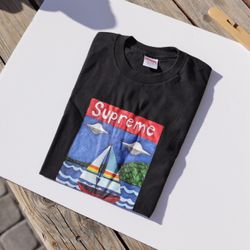 SS/20 Supreme “Sailboat” t-shirt// sz. LG