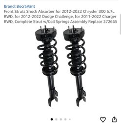 BocraVant Front Strut & Coil Spring Assembly Pair