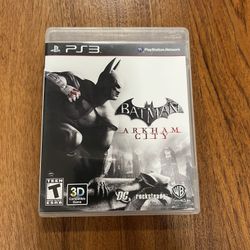 Batman Arkham City PS3 