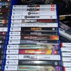 Ps5 & Ps4 Games For Sale