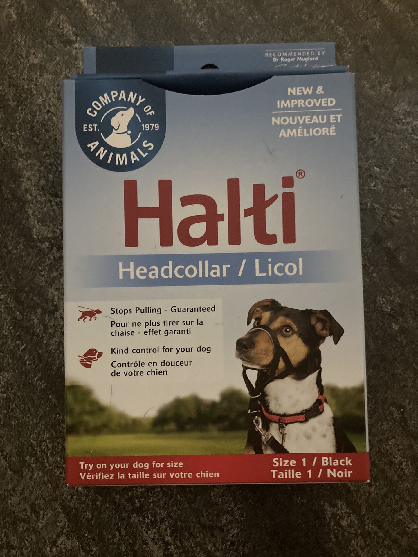 Brand New Halti Head Collar For Dogs - Open Box, Unused