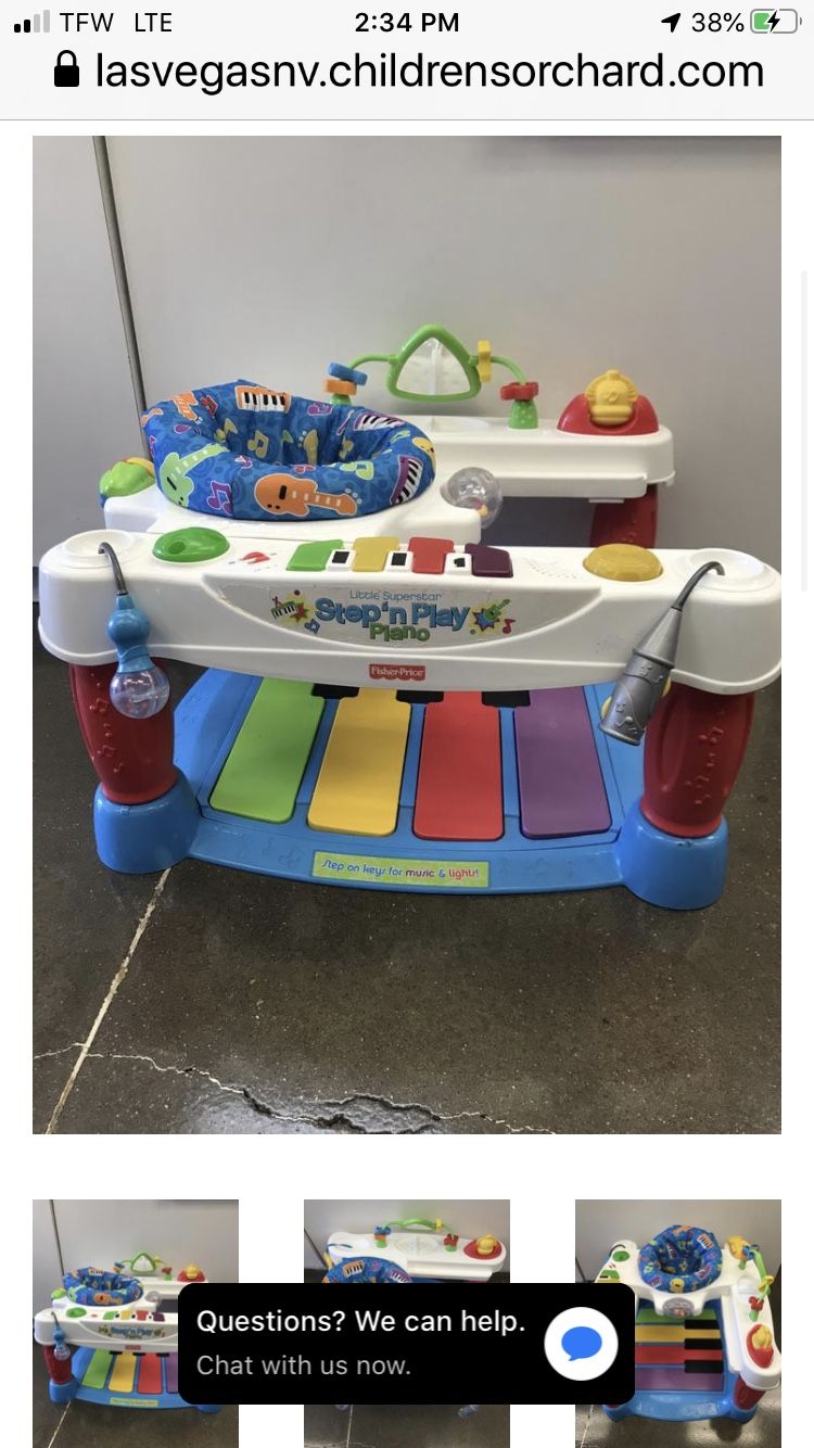 Fisher Price Step & Play Piano