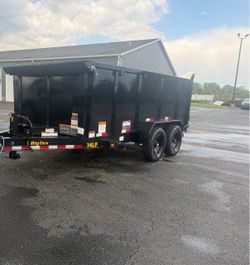 Dump trailer (2022 Clean title )7 x 14 (Read ad before messaging)