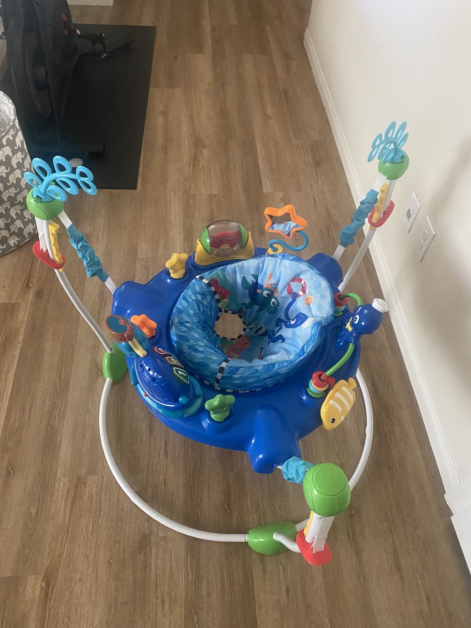 Baby Einstein Neptune's Ocean Discovery Activity Jumper, 