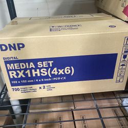 DNP RX1 Printer Media Kit- 1,400 Prints Total  