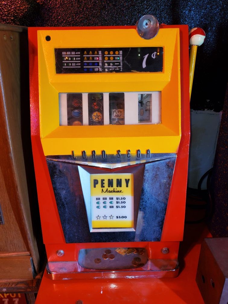1960's 1cent penny Sega slot machine